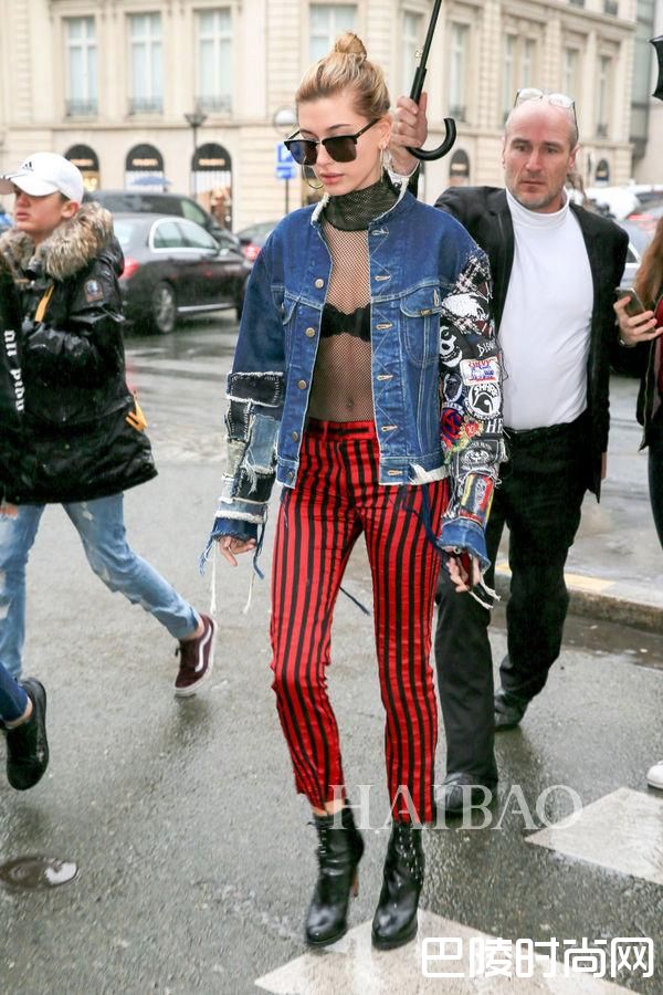 海莉·鲍德温(Hailey Baldwin) 街拍