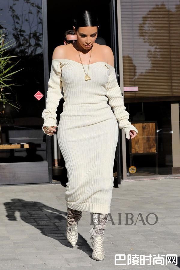 金·卡戴珊(Kim Kardashian) 街拍