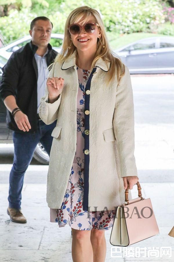 瑞茜·威瑟斯彭(Reese Witherspoon) 2017年3月街拍