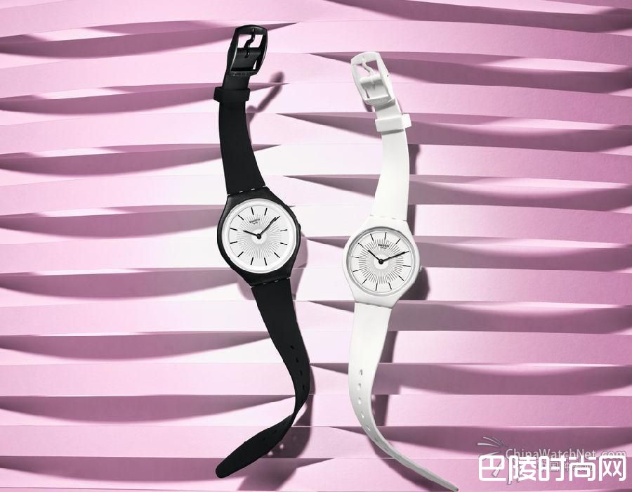戴上Swatch SKIN，#自在如你#