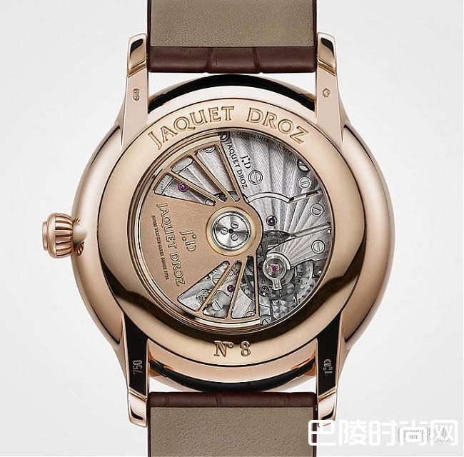 首见腕上一轮明月 雅克德罗月相大秒针腕表;月相；硅游丝；偏心；JAQUET DROZ；雅克德罗