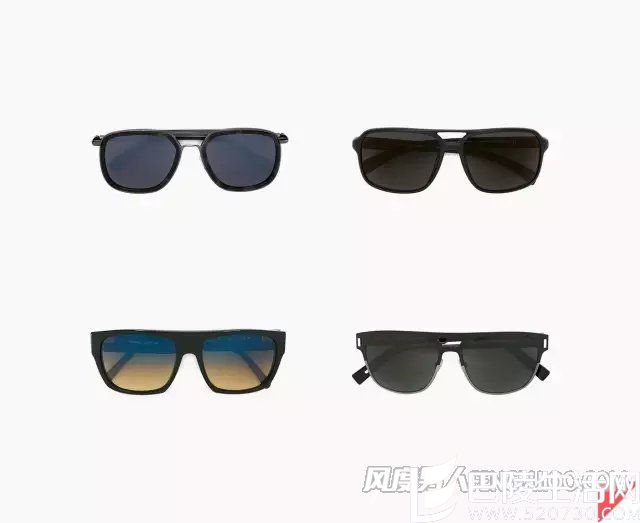 左起顺时针：Cutler & Gross，Mykita，Dior Homme，L.g.r