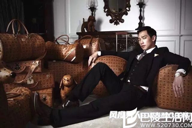 Rain还曾代言过MCM