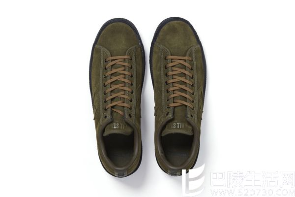 NEXUSVII+Converse联名的军事风格鞋款