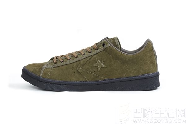 NEXUSVII+Converse联名的军事风格鞋款