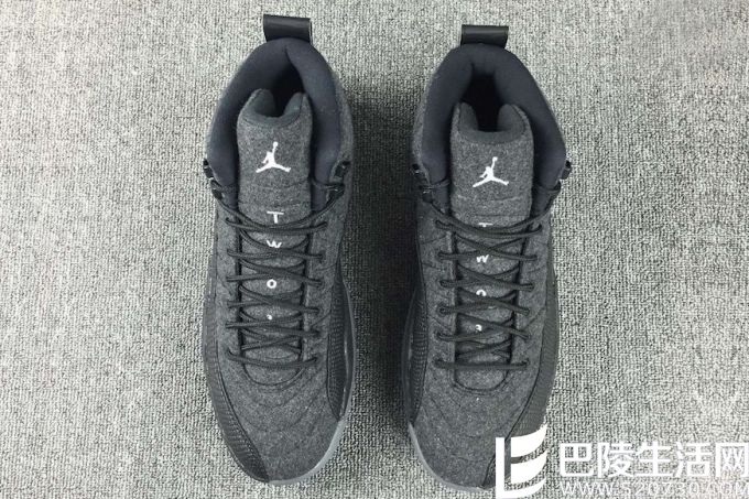  Air Jordan 12 Retro &ldquo;Wool&rdquo;鞋款层次感十足