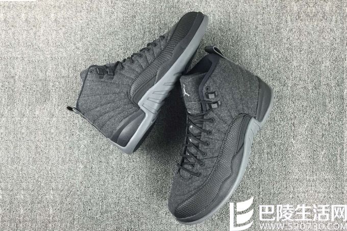  Air Jordan 12 Retro &ldquo;Wool&rdquo;鞋款层次感十足