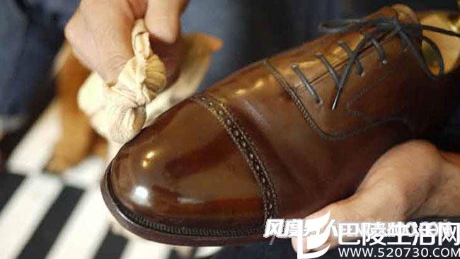 男士皮鞋护理