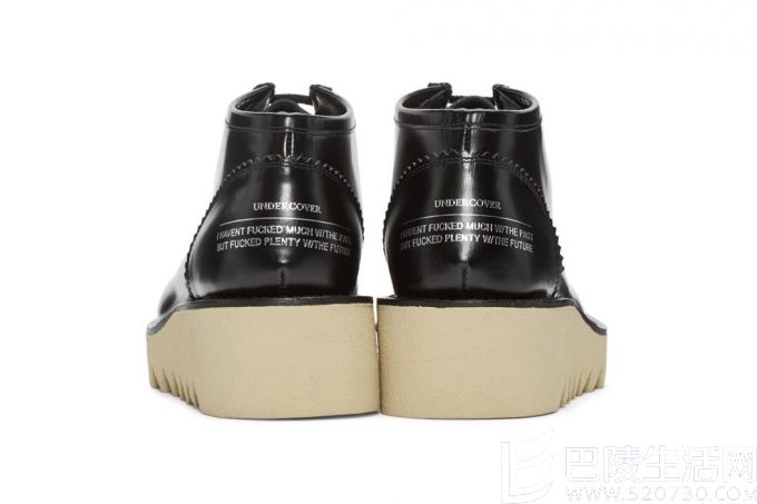  UNDERCOVER 2016秋冬极具特色的中帮靴