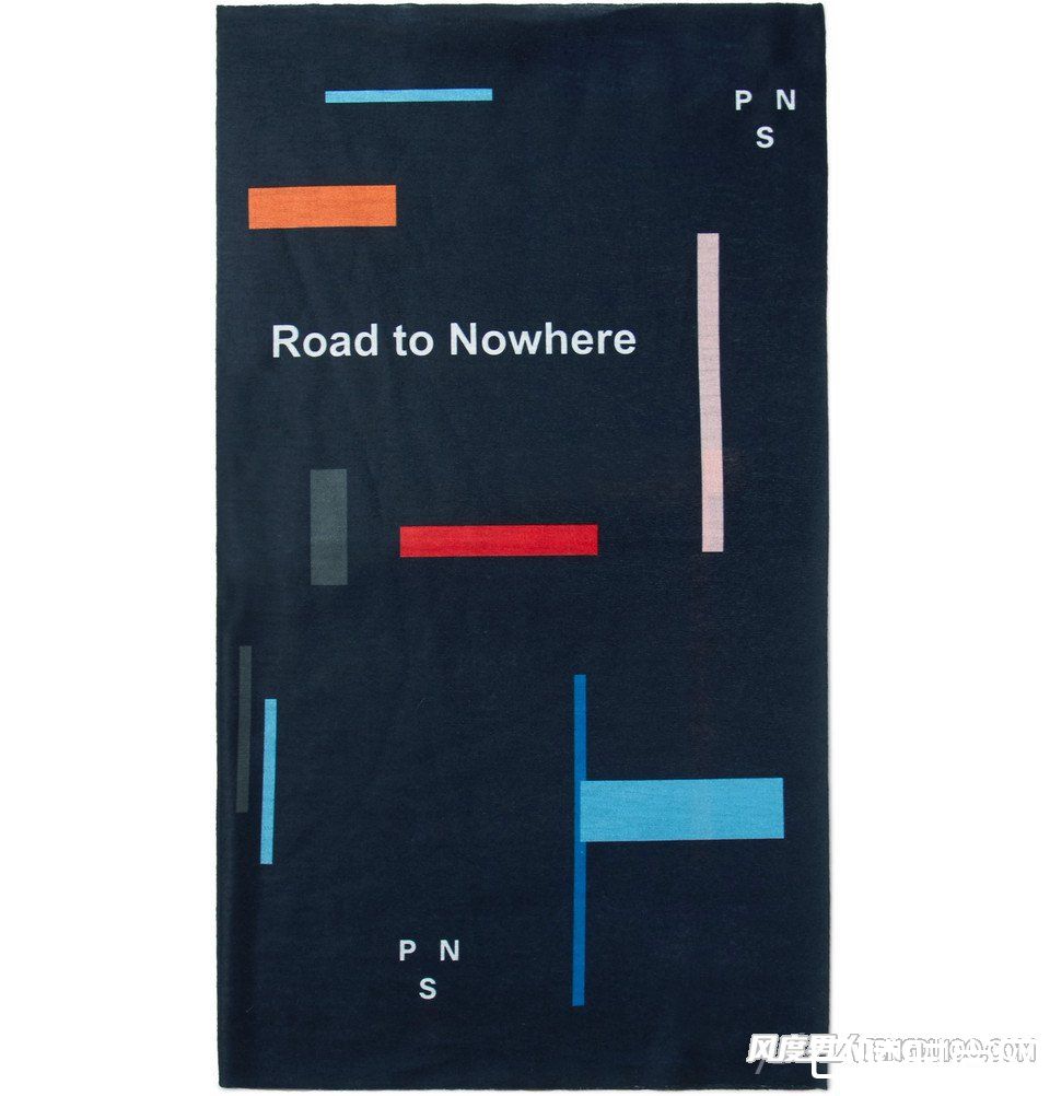 　Pas Normal Studios图案围巾