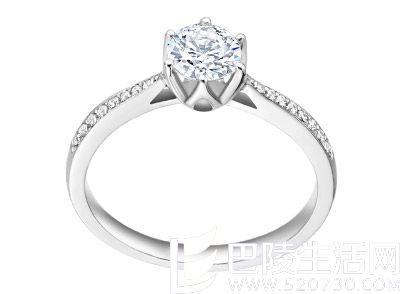 一克拉心形钻戒的价格
