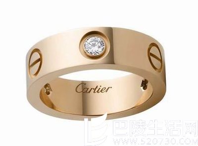 卡地亚的戒指是什么材质