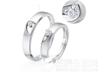 珂兰天使之翼对戒钻戒多少钱