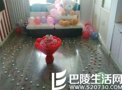 求婚布置图片 求婚现场布置图
