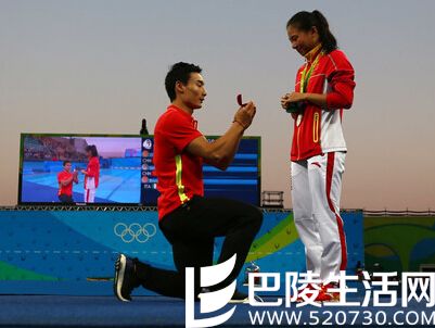 里约奥运秦凯求婚何姿