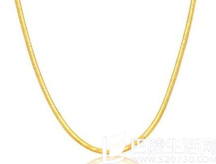 周大福千足金项链最新款式_图片_评论