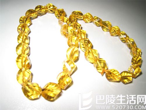 黄水晶项链怎么挑选