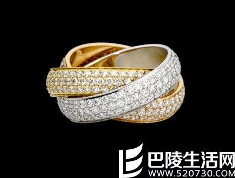卡地亚三色金戒指怎么样
