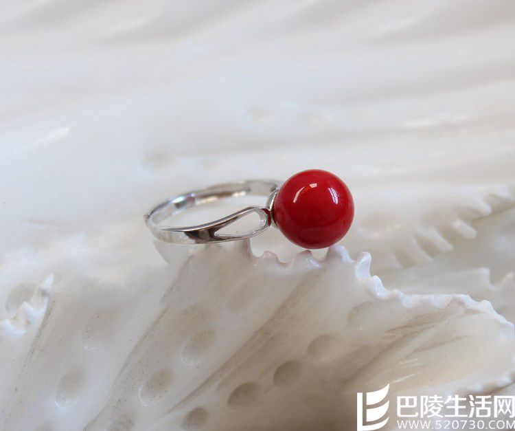珊瑚戒指最新款式图片