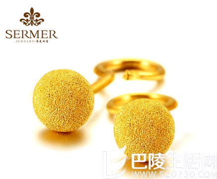 奢美黄金耳环专区