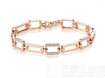 【心恋】 白18K金女士手链