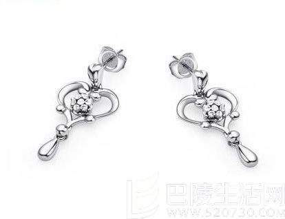 周大福铂金耳环pt950_pt900_最新价格_款式_图片