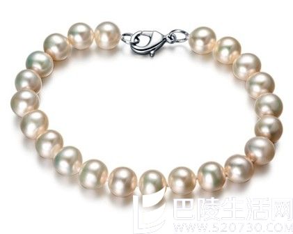 【简爱】 精钢天然珍珠女士手链