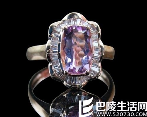 紫锂辉石戒指价格