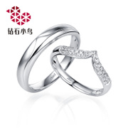 钻石小鸟钻石戒指