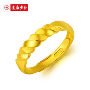 老庙黄金黄金戒指