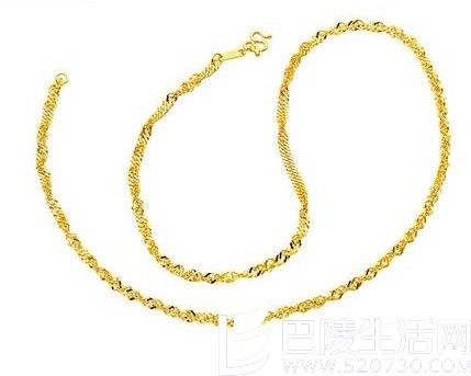 周大福黄金项链最新款式_图片_评论