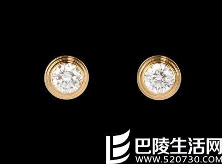 卡地亚彩金耳钉怎么样