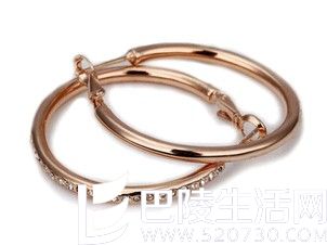 霖天金银珠宝耳钉