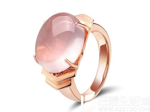 芙蓉石戒指