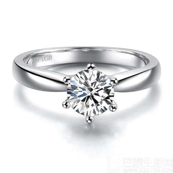 金象1克拉钻戒多少钱