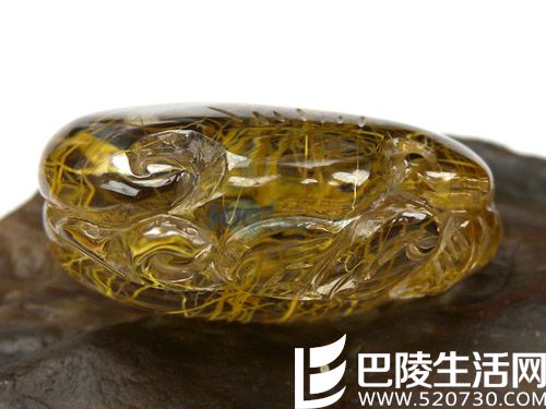 金发晶有辟邪作用