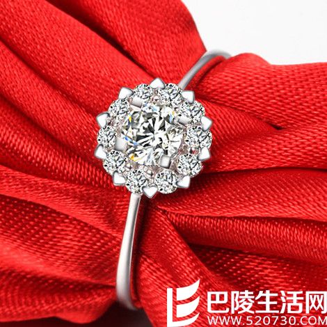 金象1克拉钻戒价格