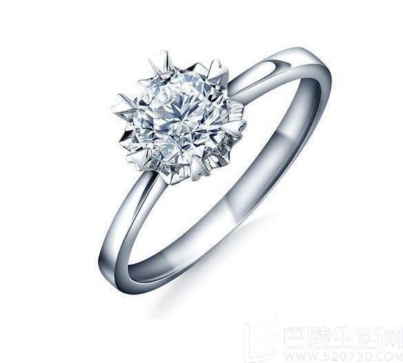 》》点击进入【璀璨雪花】 白18k金23分/0.23克拉钻石戒指