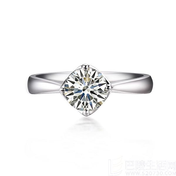 》》点击进入【爱的桂冠】 白18K金钻石戒指