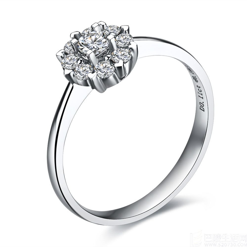 》》点击进入【触电】 白18K金11分/0.11克拉钻石戒指