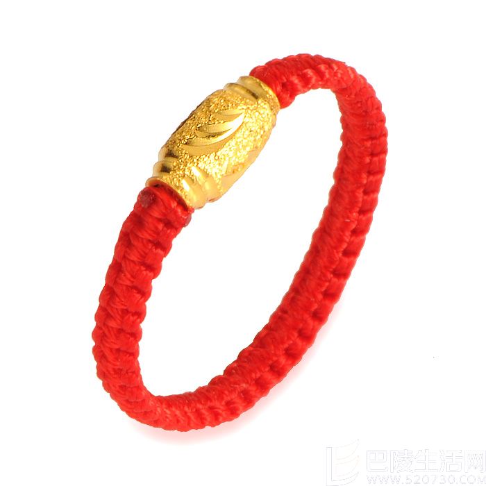 黄金转运珠戒指价格