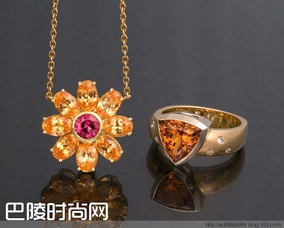 桔榴石真伪鉴别