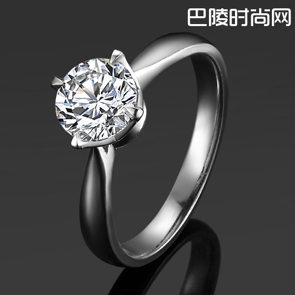 》》点击进入【清澈星光】 白18k金钻石戒指