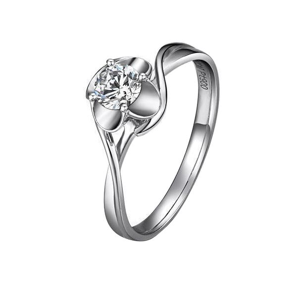 》》点击进入【年华】 PT950铂金31分/0.31克拉钻石女士戒指