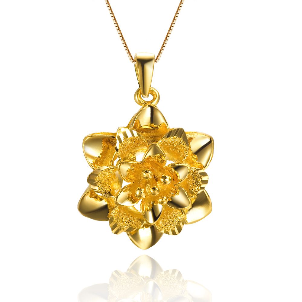 》》点击进入【花之芳香】 足金/黄金吊坠