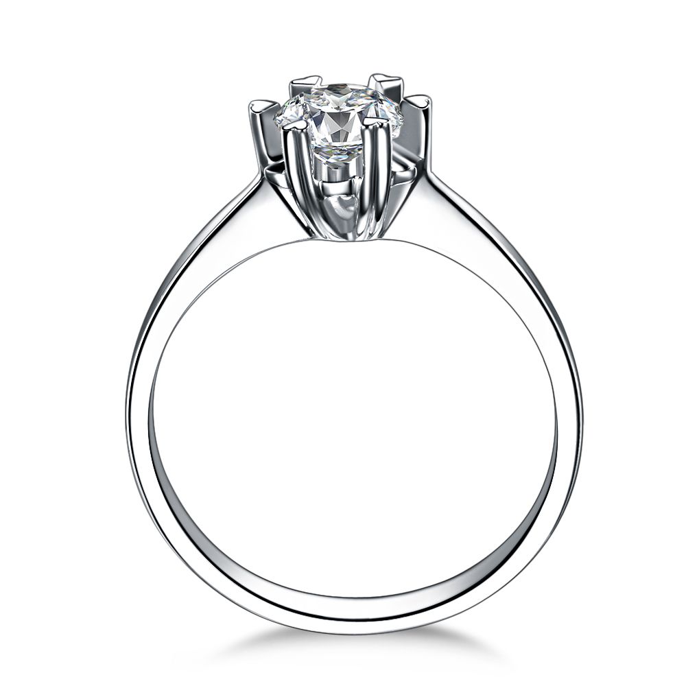 》》点击进入【心花怒放】 PT950铂金50分/0.5克拉钻石女士戒指