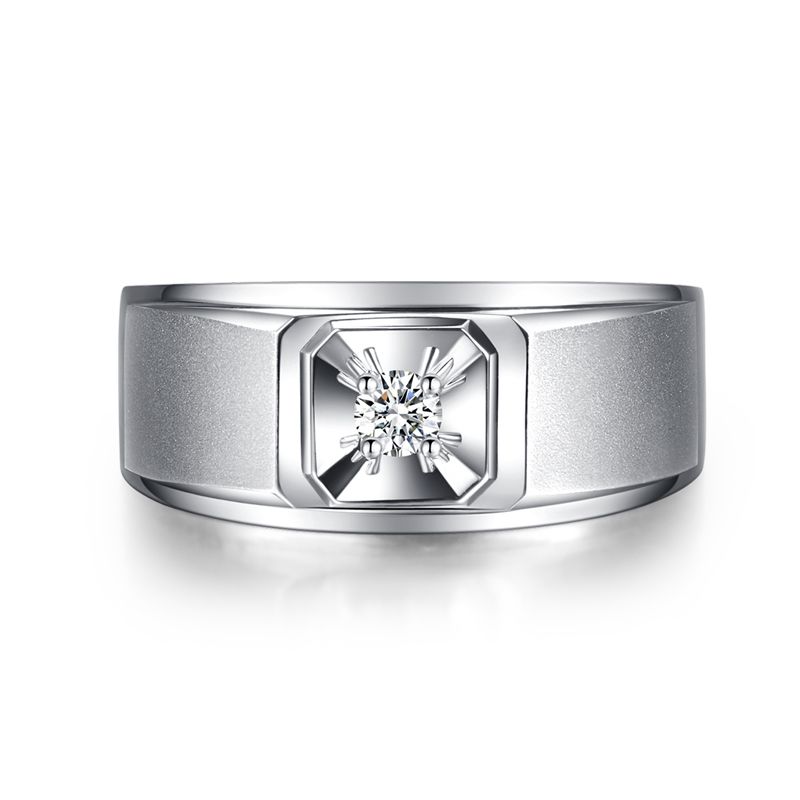 钯pd950钻石戒指图片