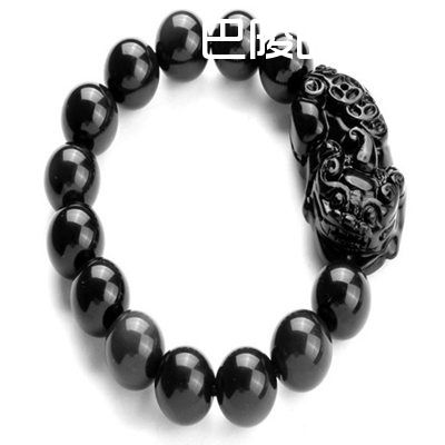 黑曜石貔貅手链的佩戴方法