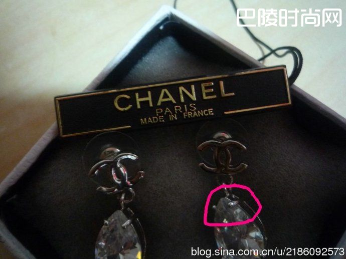 香奈儿耳环真假