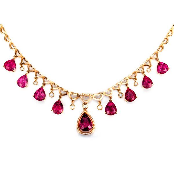 》》点击进入【伊人】 玫瑰金女士项链